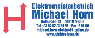 Logo Elektromeisterbetrieb Michael Horn
